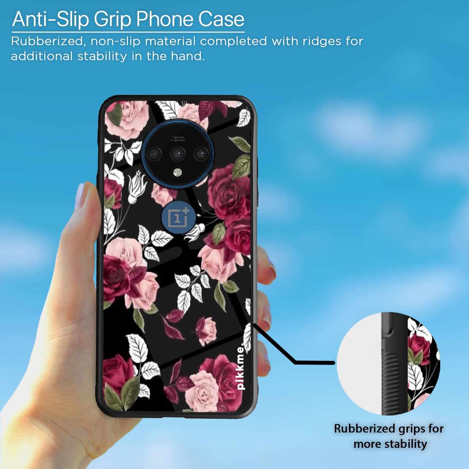 Flower Mobile cover for OnePlus 7T – Pikkme – photo 5