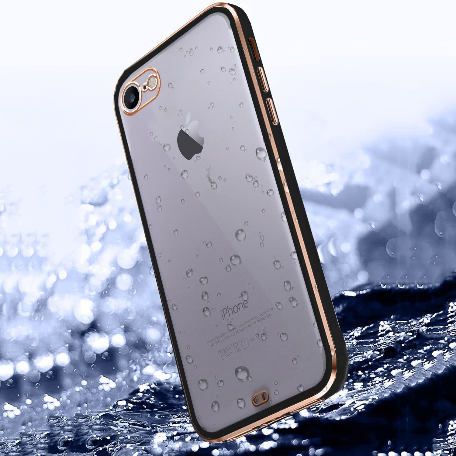 Black Chrome phone cover for iPhone 6/6s – Pikkme – photo 2