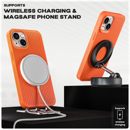 Pikkme orange mobile back cover for iPhone 15 – photo 5
