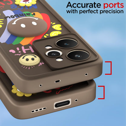 Brown back cover for Realme 15 Pro 5G – Pikkme – photo 4