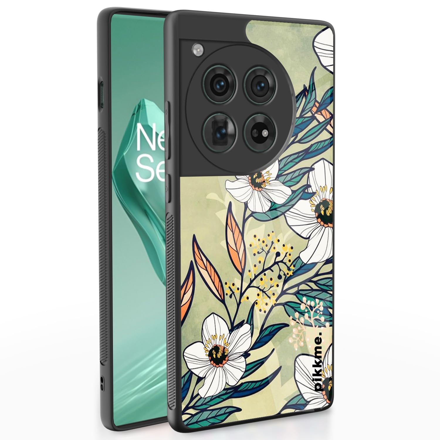 OnePlus 12R 5G Flower phone cover by Pikkme