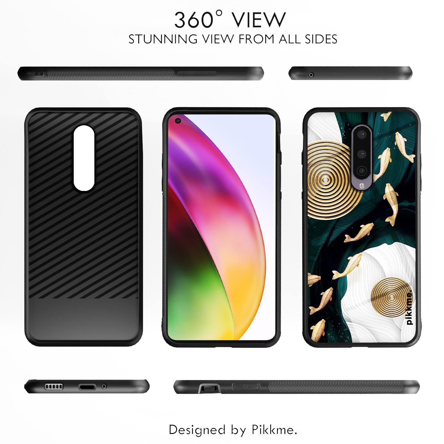 OnePlus 8 Flower phone cover by Pikkme – photo 2