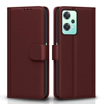 Pikkme OnePlus Nord CE 2 Lite 5G brown flip cover