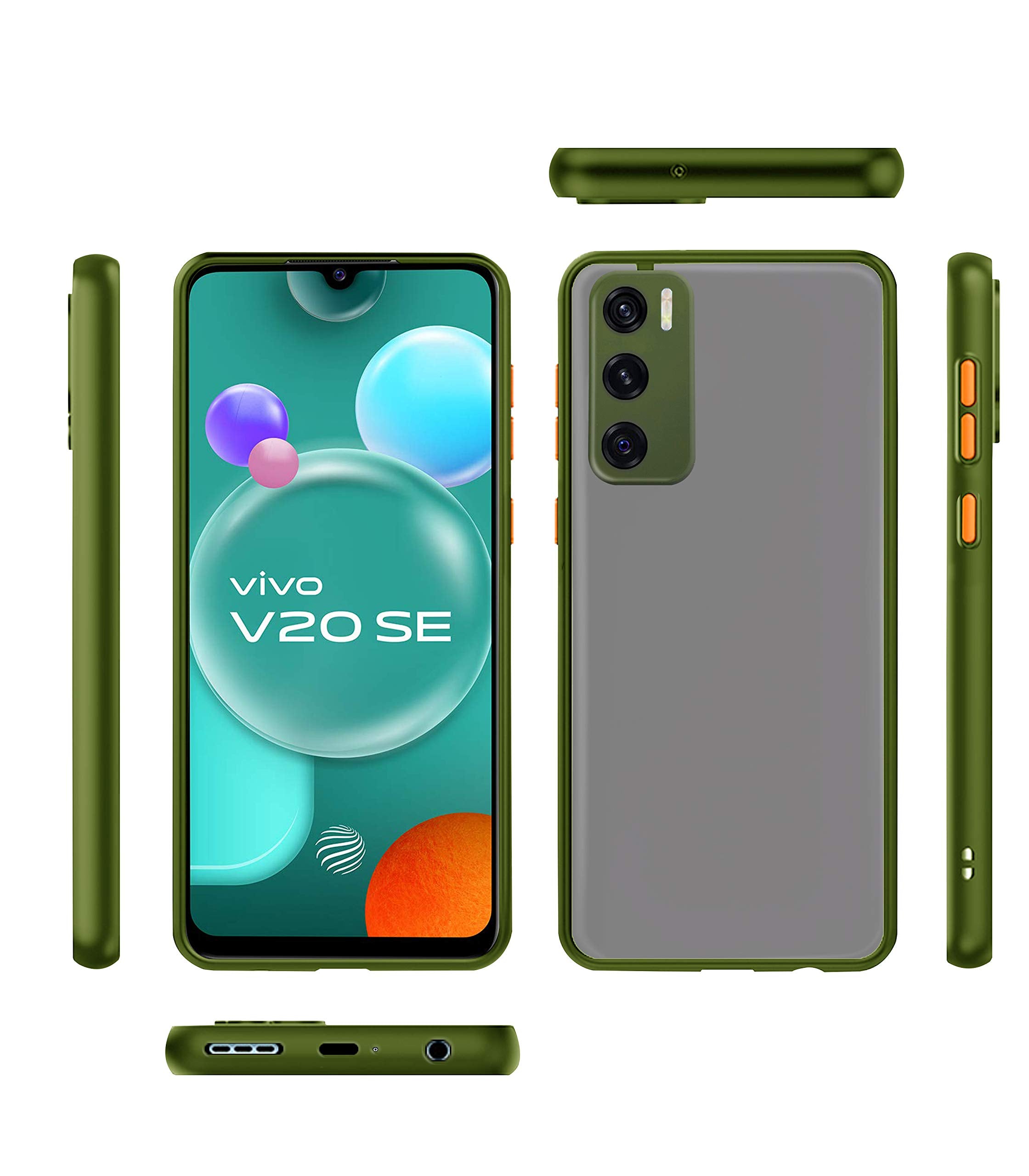 Light green phone cover for Vivo V20 SE – Pikkme – photo 2