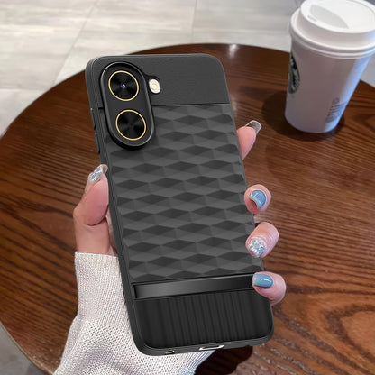 Pikkme Poco C71 / Redmi A5 Shockproof Soft Flexible Gencase Back cover (Black)