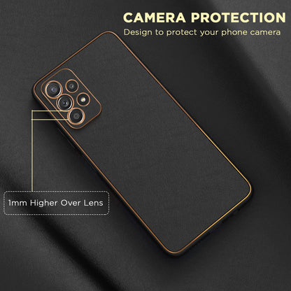 Samsung A13 4G Chrome mobile cover in black by Pikkme – photo 4