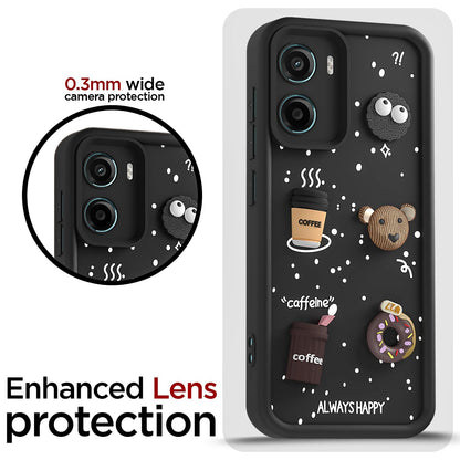 Pikkme black mobile back cover for Moto G05/3D – photo 5