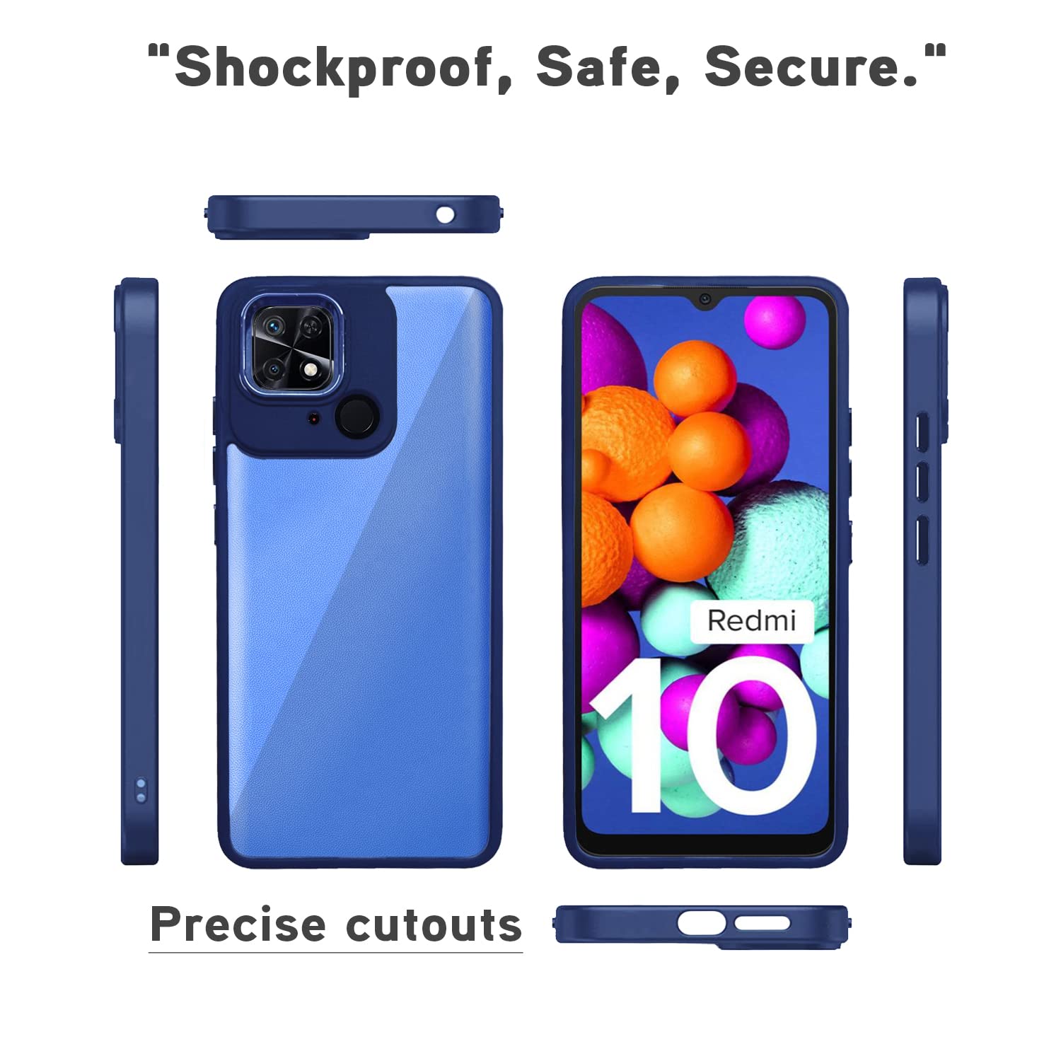 Blue mobile cover for Redmi 10/10 Power – Pikkme – photo 3