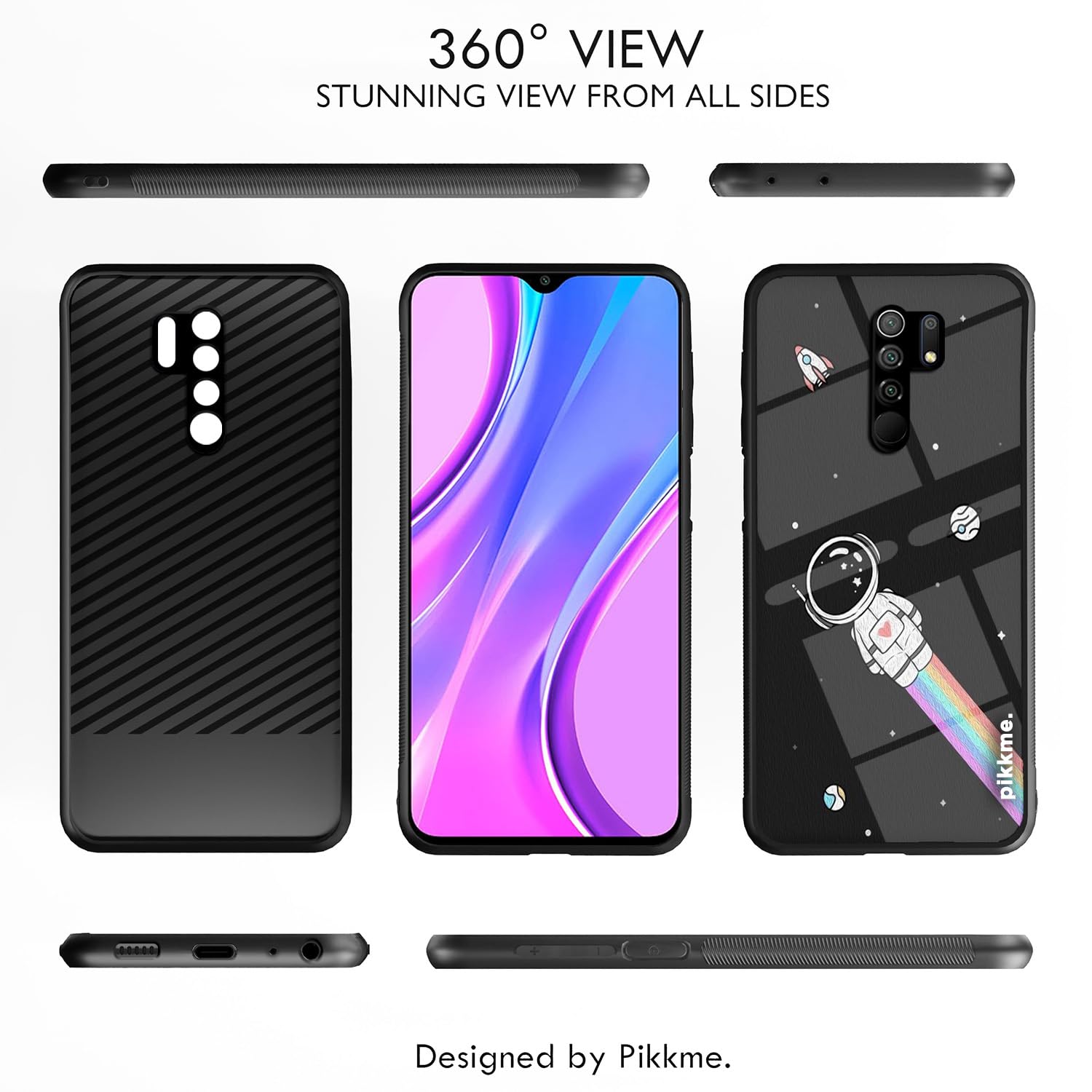 Pikkme Redmi 9 Prime Hybrid mobile cover – photo 2