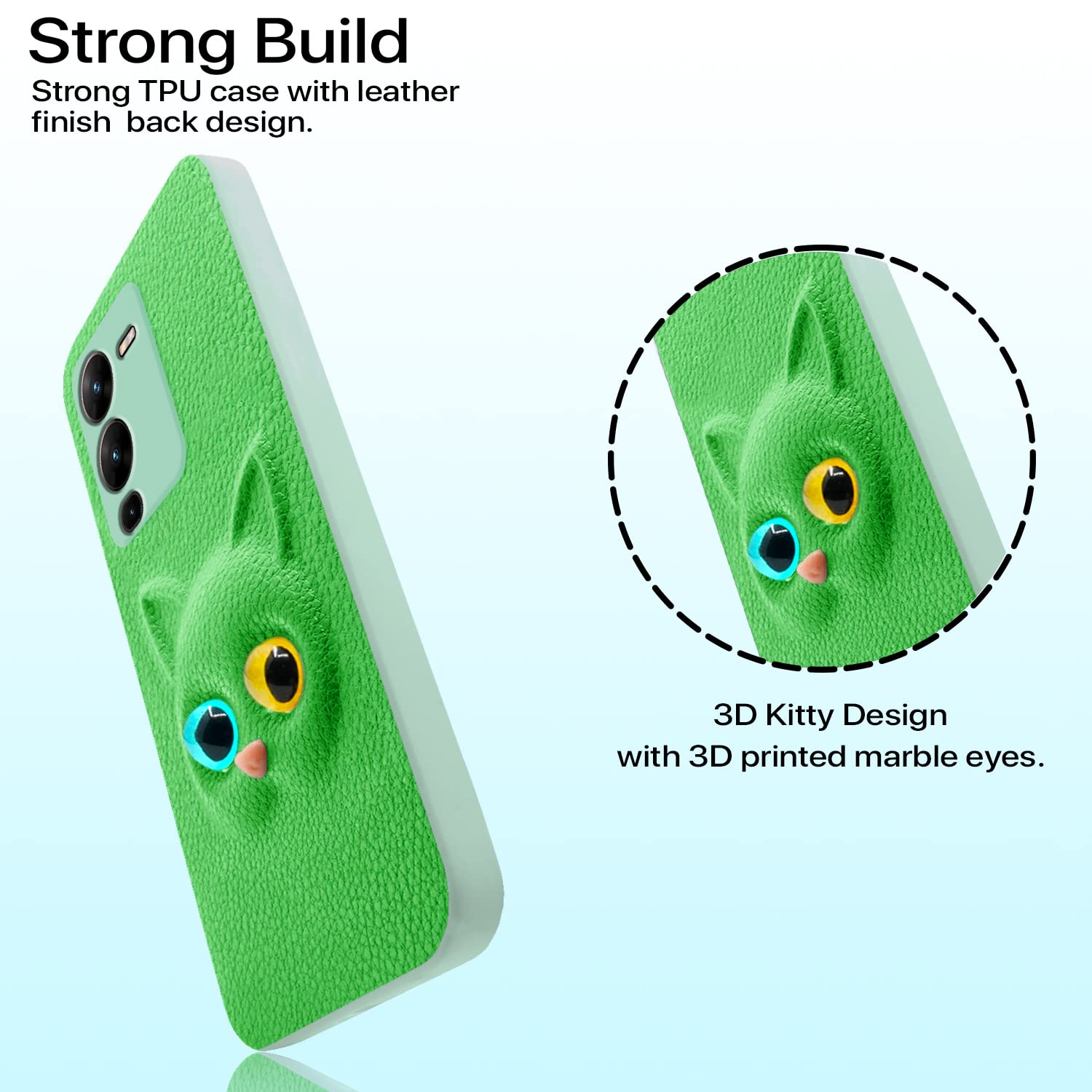 Green back cover for Vivo V25 Pro 5G – Pikkme – photo 2