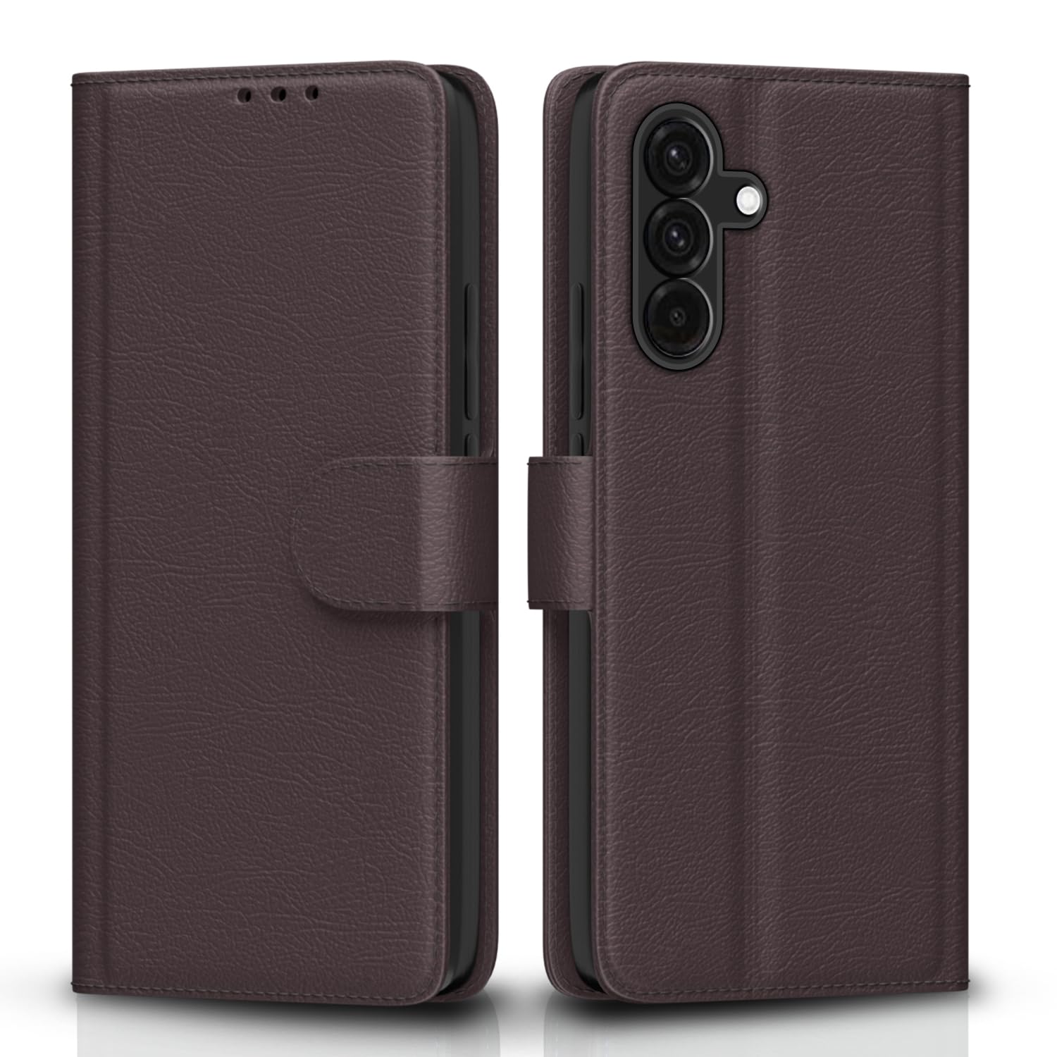 Pikkme Samsung A56 5G Wallet coffee wallet flip cover