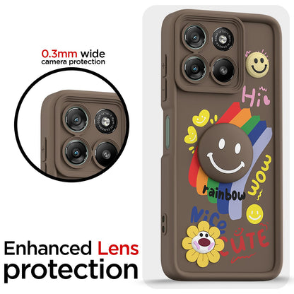 Moto G67 Power/G57 Power 5G mobile back cover in brown by Pikkme – photo 5