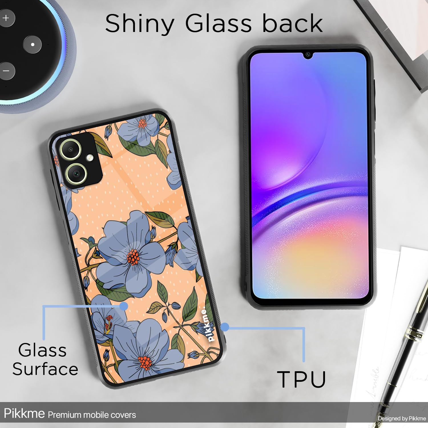 Pikkme Flower mobile cover for Samsung A05/M05/F05 – photo 3
