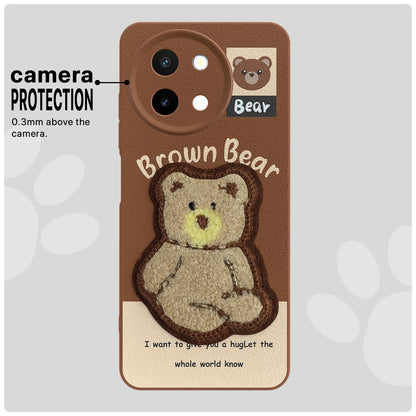Vivo Y58/T3x/Y200i 5G mobile cover in brown by Pikkme – photo 6