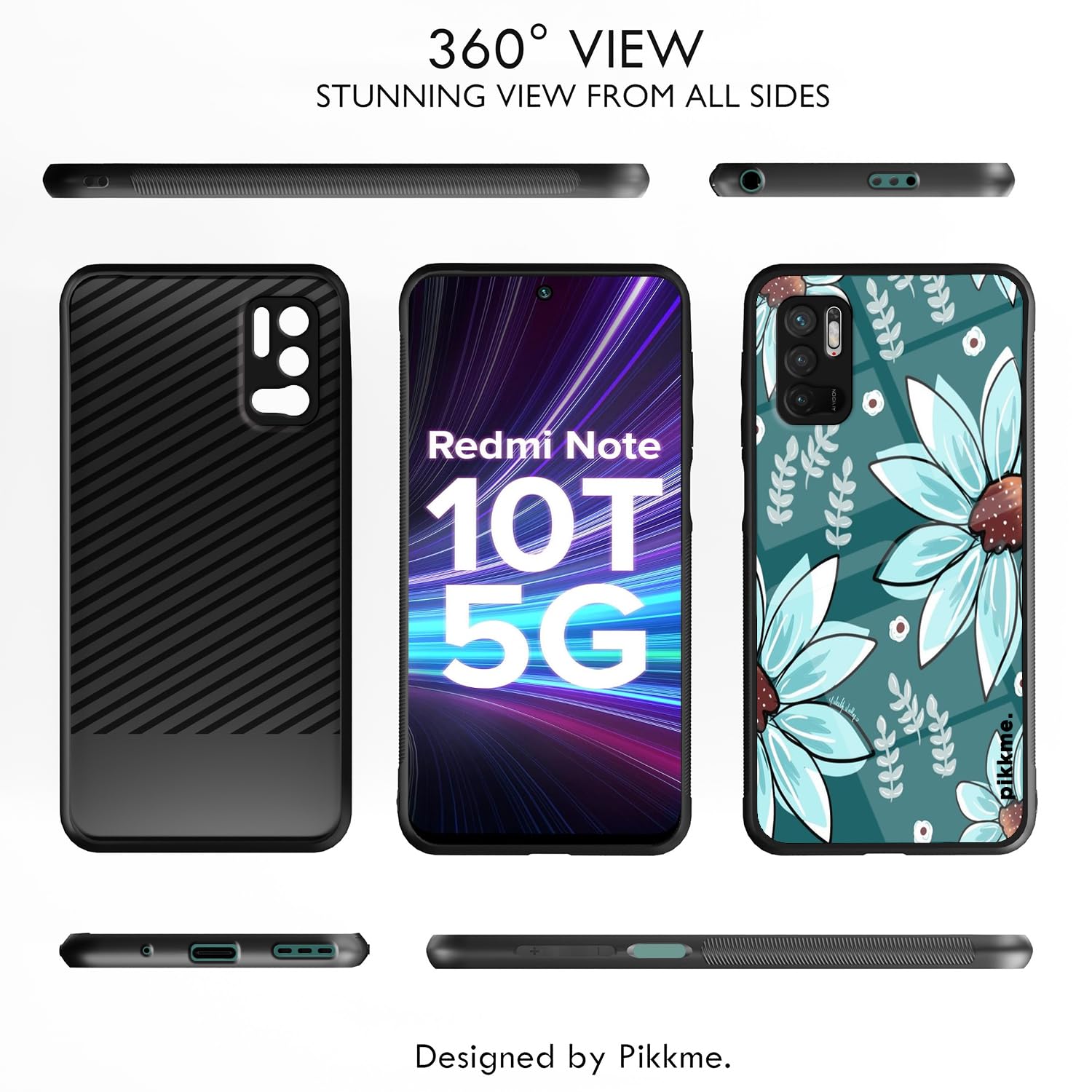 Flower Back cover for Redmi Note 10T/Poco M3 Pro 5G – Pikkme – photo 2