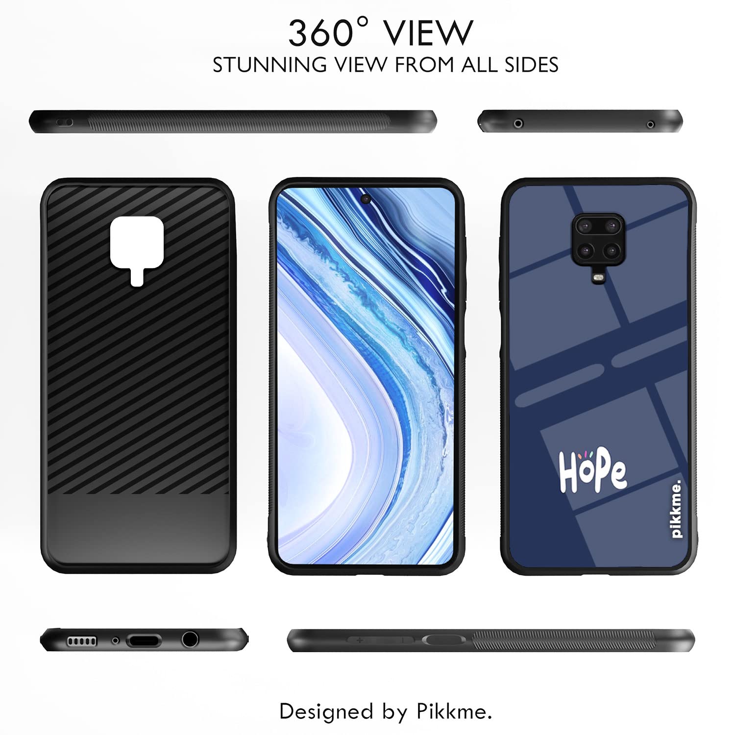 Pikkme Redmi Note 9 Pro/Note 9 Pro Max/Note 10 Lite Hybrid mobile back cover – photo 2