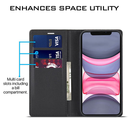 Pikkme black Wallet mobile flip cover for Wallet Flip Cover (Black) – photo 3