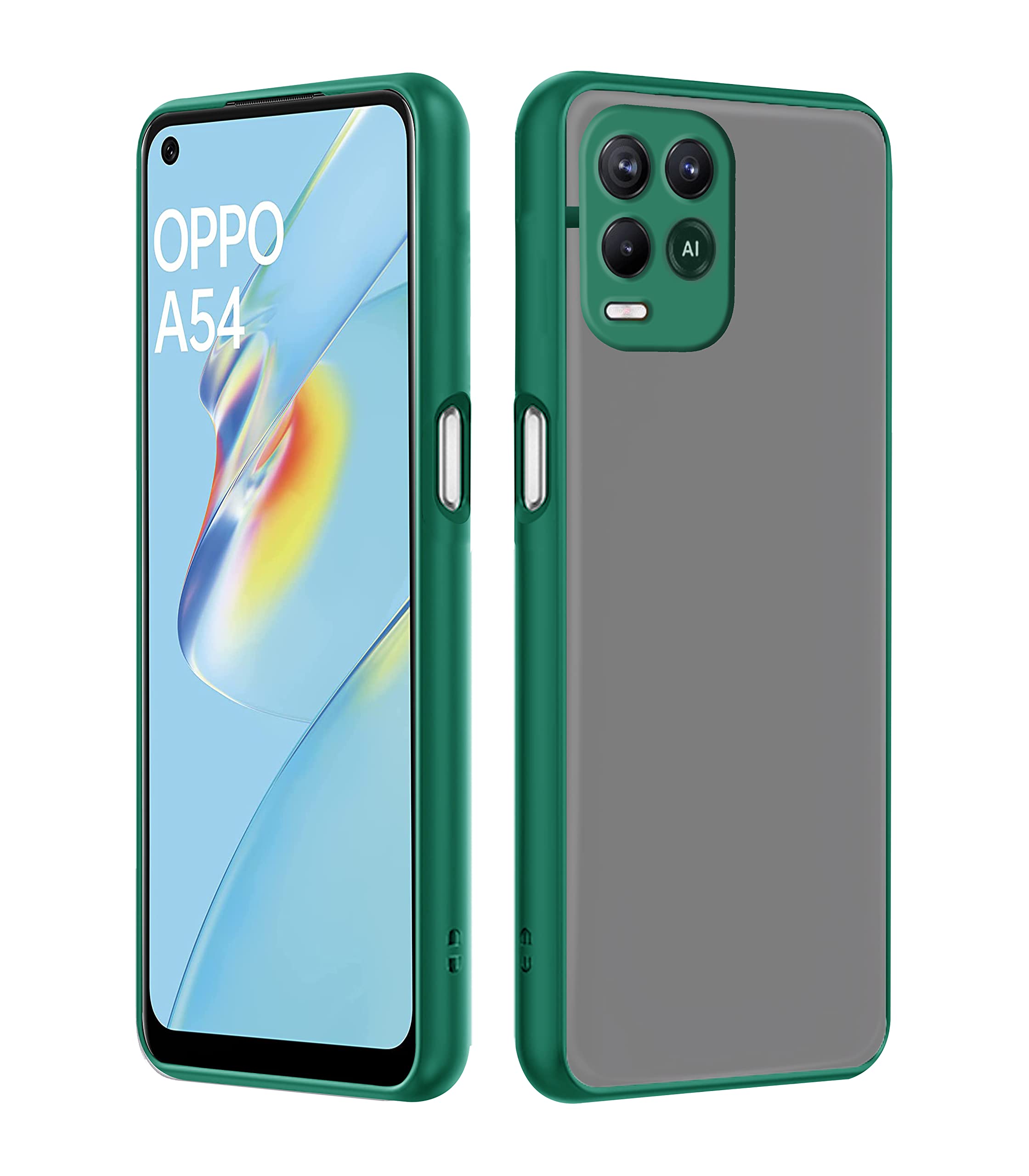 Pikkme Oppo A54 Hybrid green phone cover