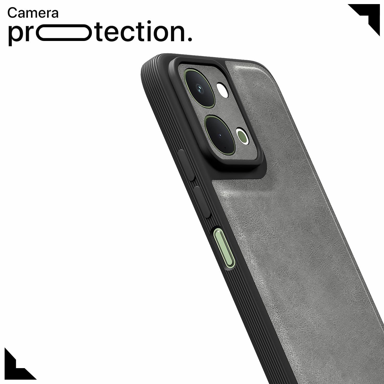 Vivo T5x/Y51 Pro/iQOO Z11x 5G mobile back cover in grey by Pikkme – photo 5