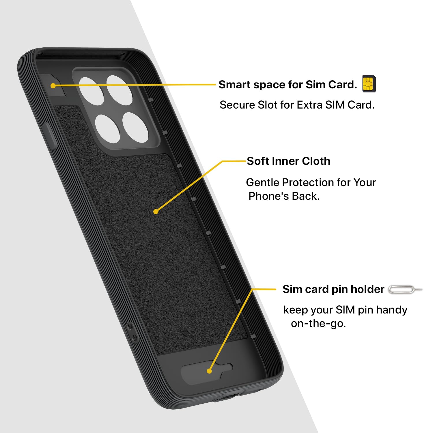 Grey back cover for Moto Edge 70 Max 5G – Pikkme – photo 6