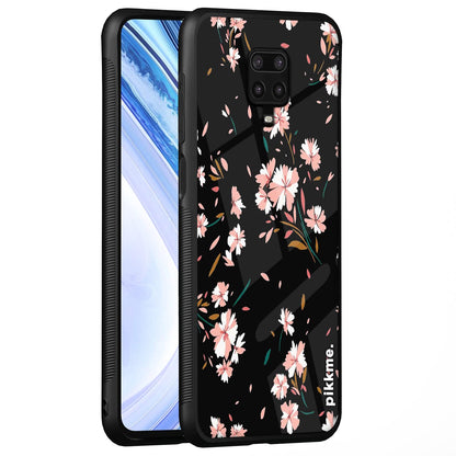 Pikkme Flower mobile back cover for Redmi Note 9 Pro/Note 9 Pro Max/Note 10 Lite