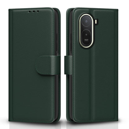 Green Wallet wallet flip cover for Redmi A7 Pro/Poco C85x 5G – Pikkme