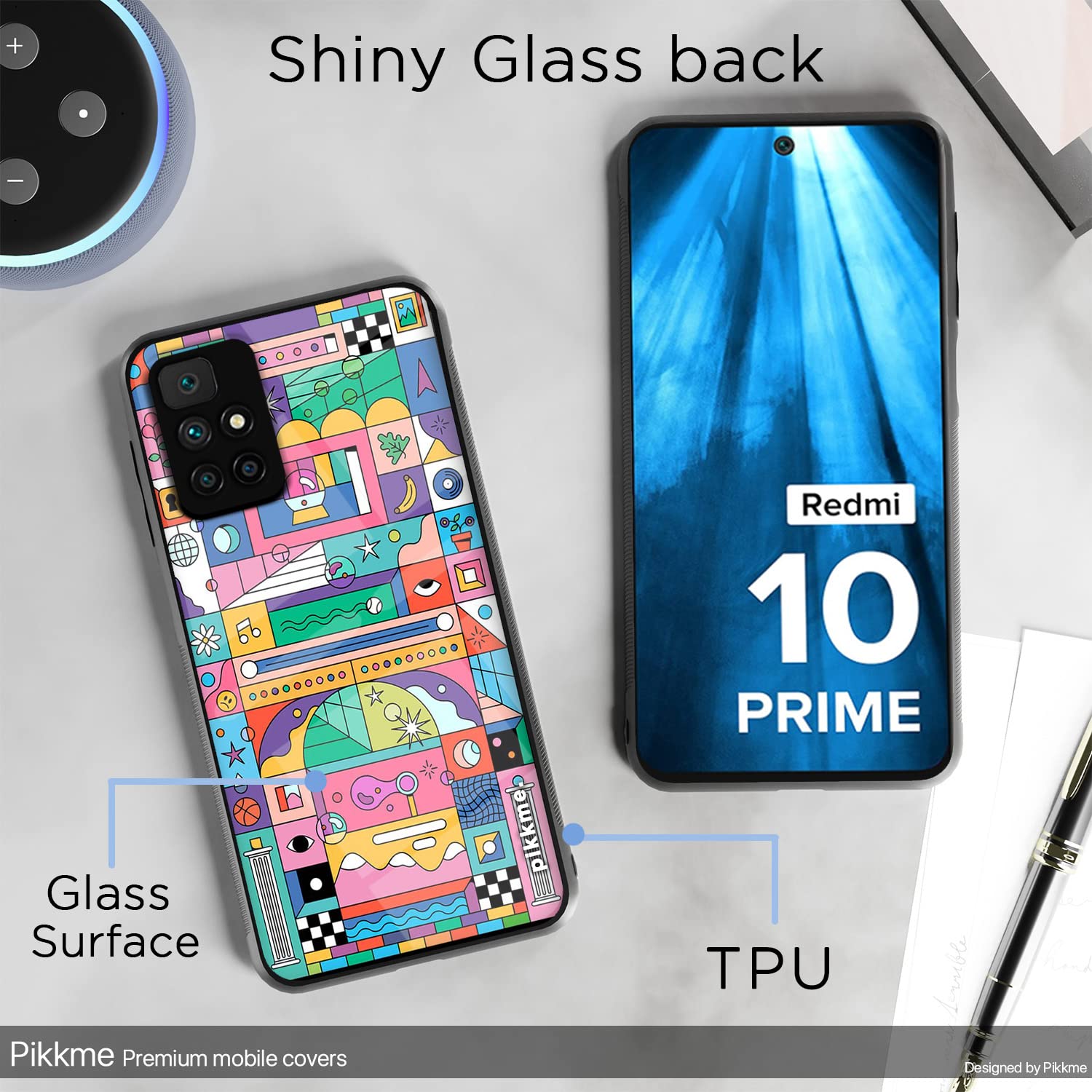 Pikkme Hybrid back cover for Redmi 10 Prime – photo 3