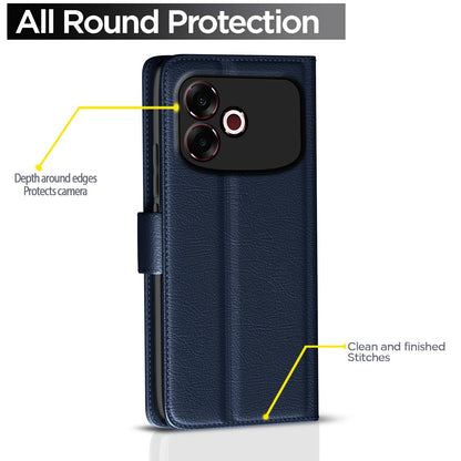 Pikkme Oppo F33 Pro 5G blue flip case – photo 4