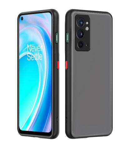 OnePlus 9RT 5G Hybrid back cover in black by Pikkme