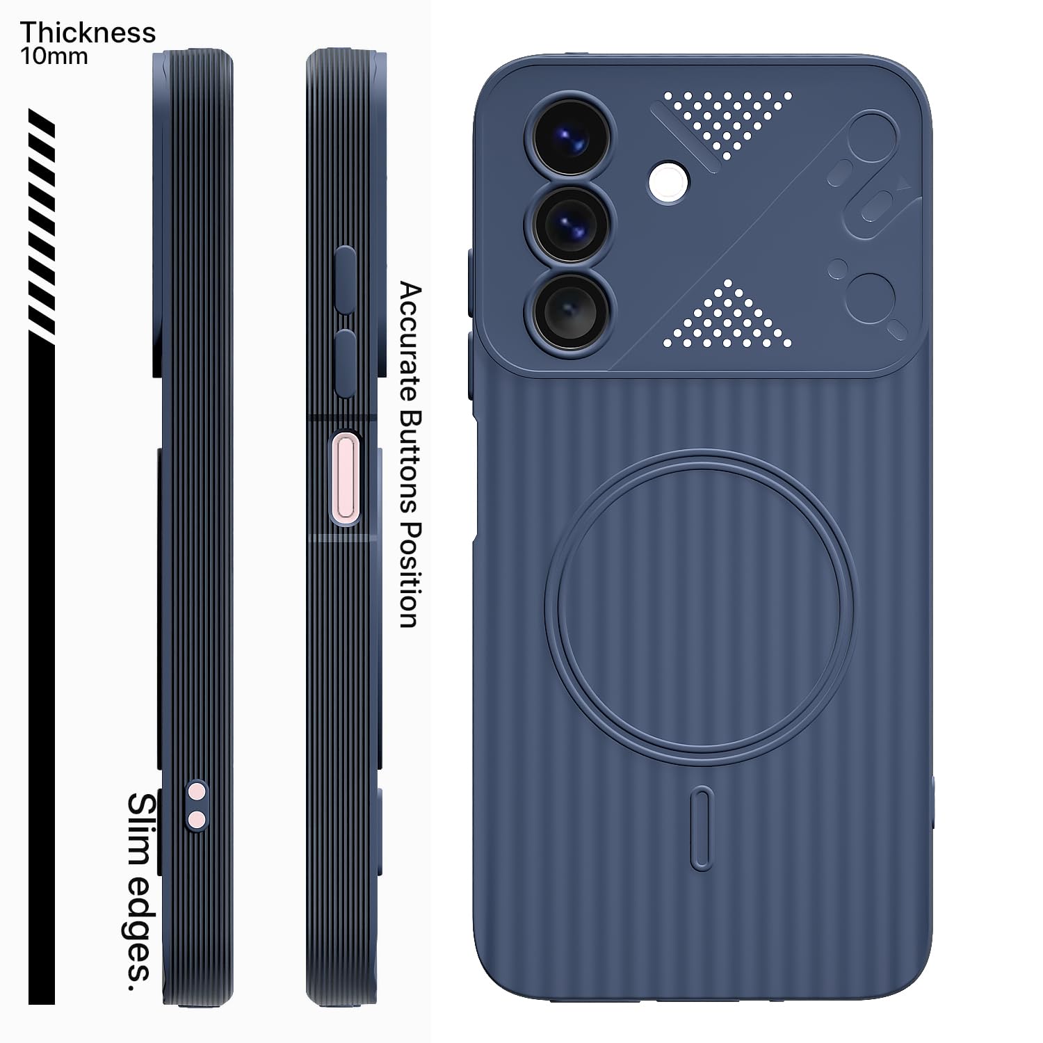 Pikkme blue mobile cover for Samsung M47/A27 5G – photo 3