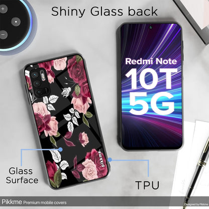 Redmi Note 10T/Poco M3 Pro 5G Flower mobile back cover by Pikkme – photo 3