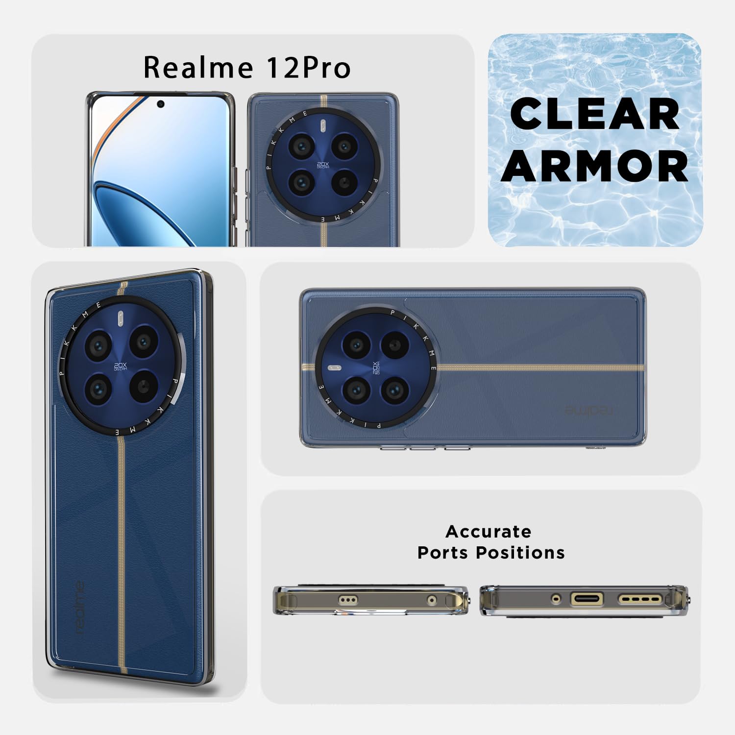 Transparent Hybrid mobile back cover for Realme 12 Pro/12 Pro Plus 5G – Pikkme – photo 6