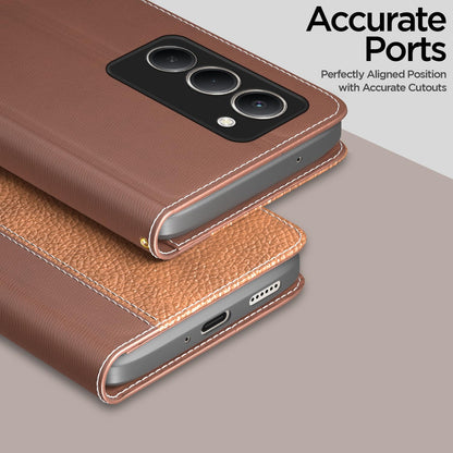Pikkme Redmi 15 5G tan flip case – photo 2