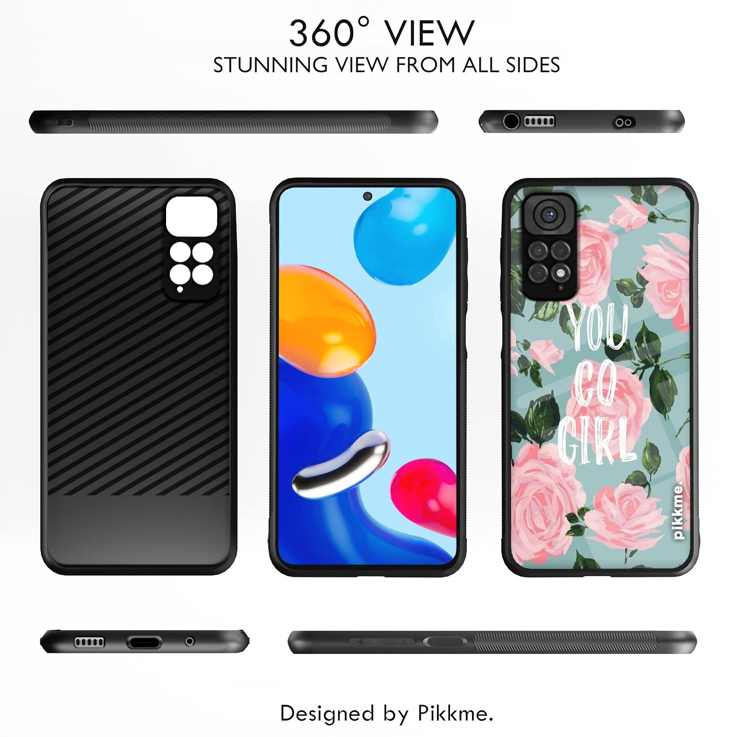 Pikkme Redmi Note 11/Note 11s Flower back cover – photo 2