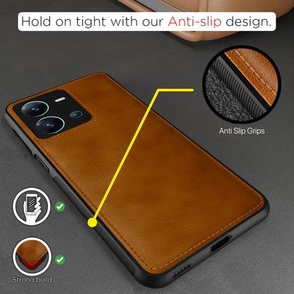 Pikkme brown mobile cover for Vivo V25 5G – photo 2