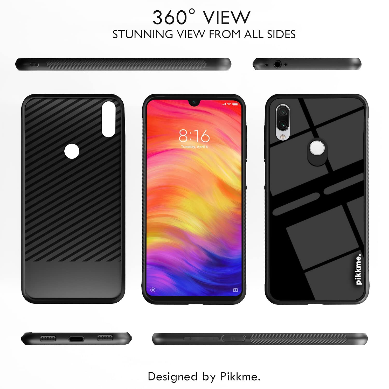 Hybrid Mobile back cover for Redmi Note 7/Note 7 Pro/Note 7s – Pikkme – photo 2
