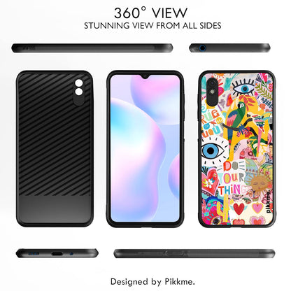 Pikkme Flower mobile cover for Redmi 9A/9i/9A Sport – photo 2