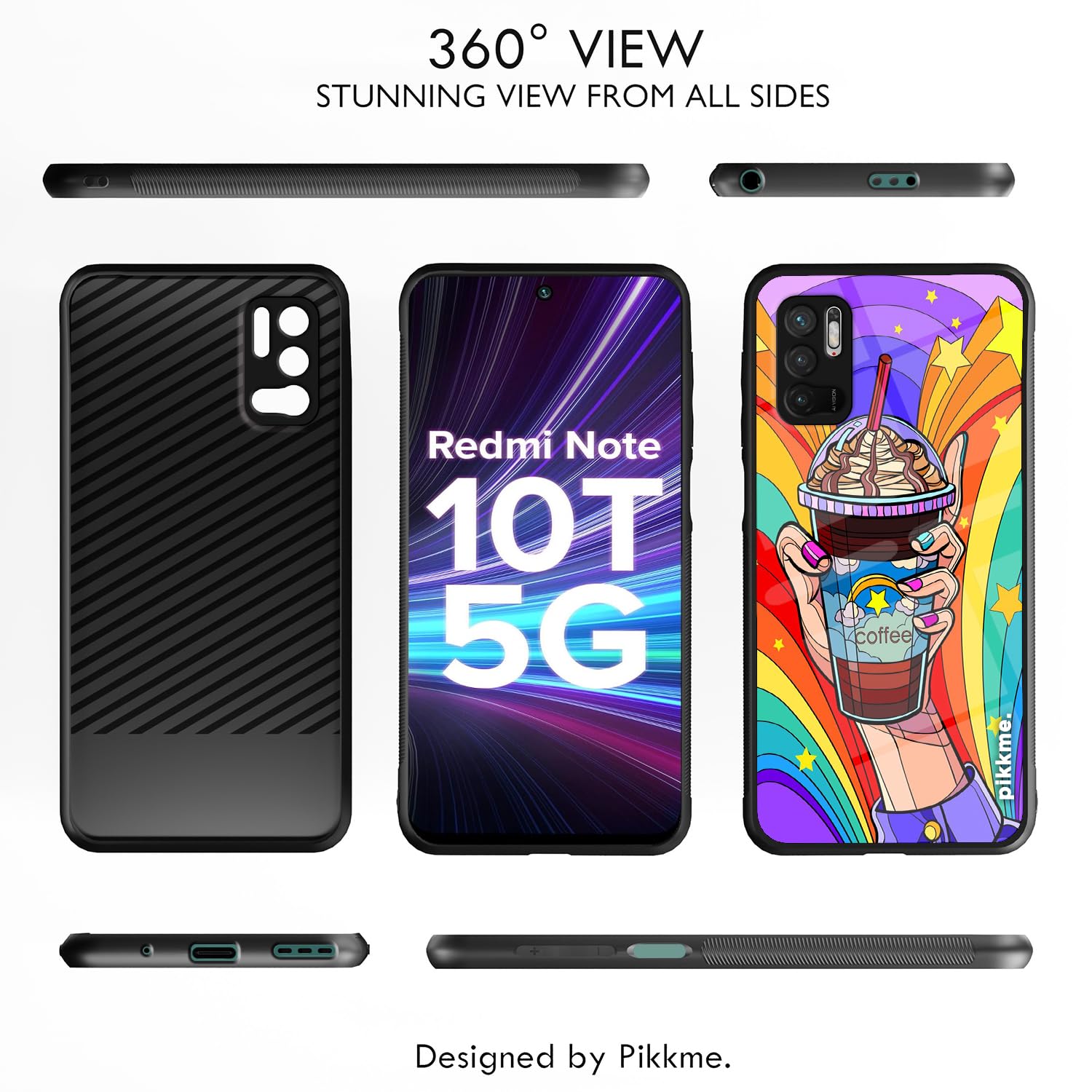 Pikkme Redmi Note 10T/Poco M3 Pro 5G Hybrid mobile cover – photo 2