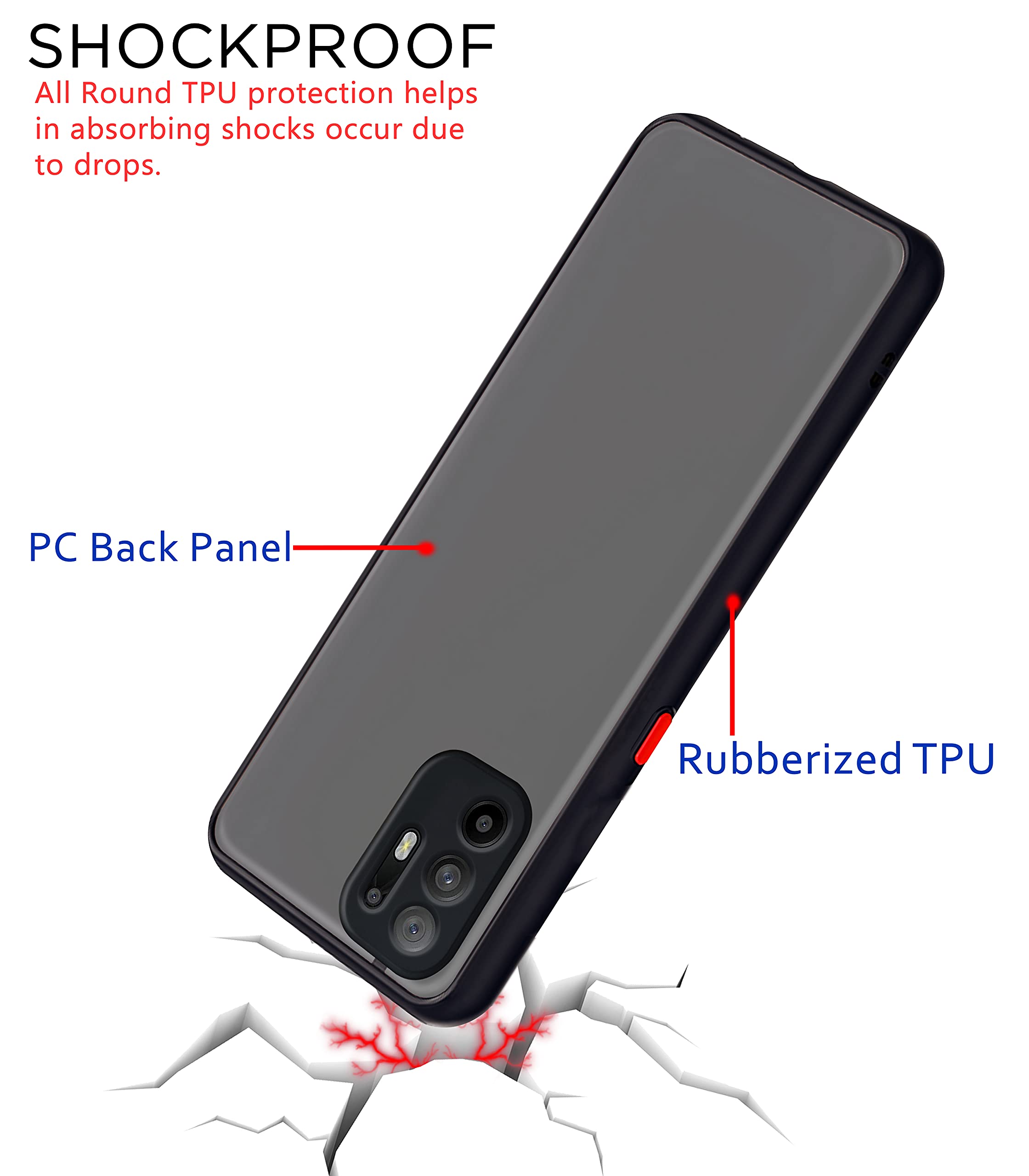 Pikkme black mobile back cover for Oppo F19 Pro Plus 5G – photo 4