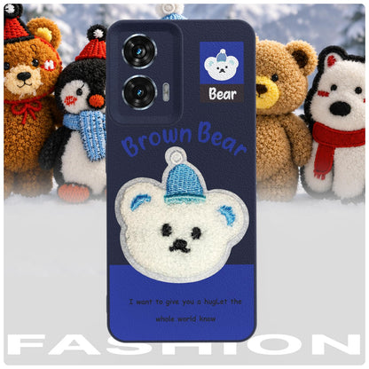 Blue Plush Patch mobile cover for Moto Edge 50 Fusion/G96 5G – Pikkme – photo 7
