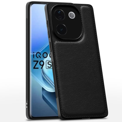 Black phone cover for iQOO Z9s Pro/Vivo T3 Pro 5G – Pikkme