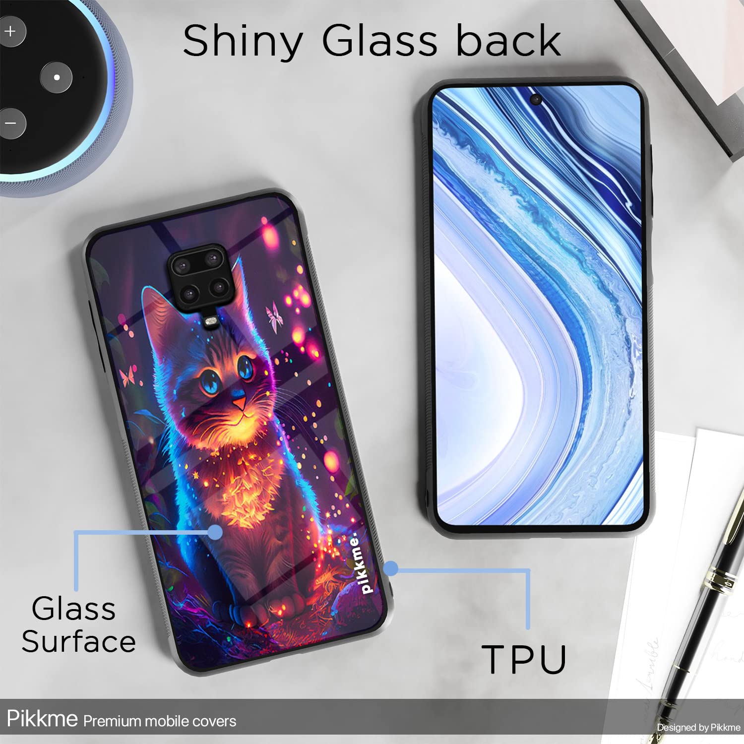 Pikkme Cat mobile back cover for Redmi Note 9 Pro/Note 9 Pro Max/Note 10 Lite – photo 3
