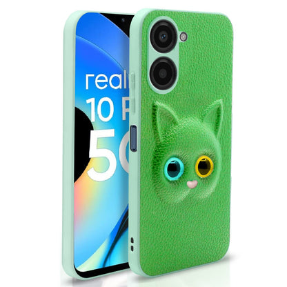 Pikkme Realme 10 Pro 5G green mobile cover