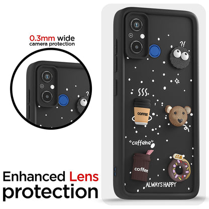 Pikkme black mobile back cover for Redmi 12C 4G/3D – photo 5