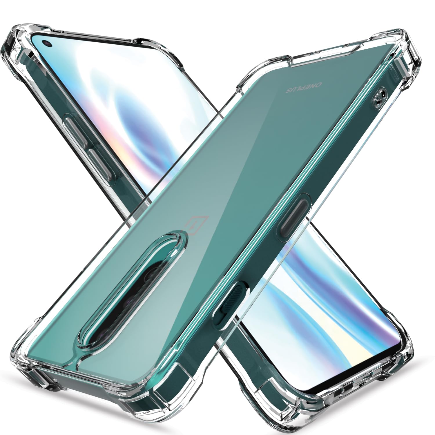 Pikkme transparent mobile cover for OnePlus 8