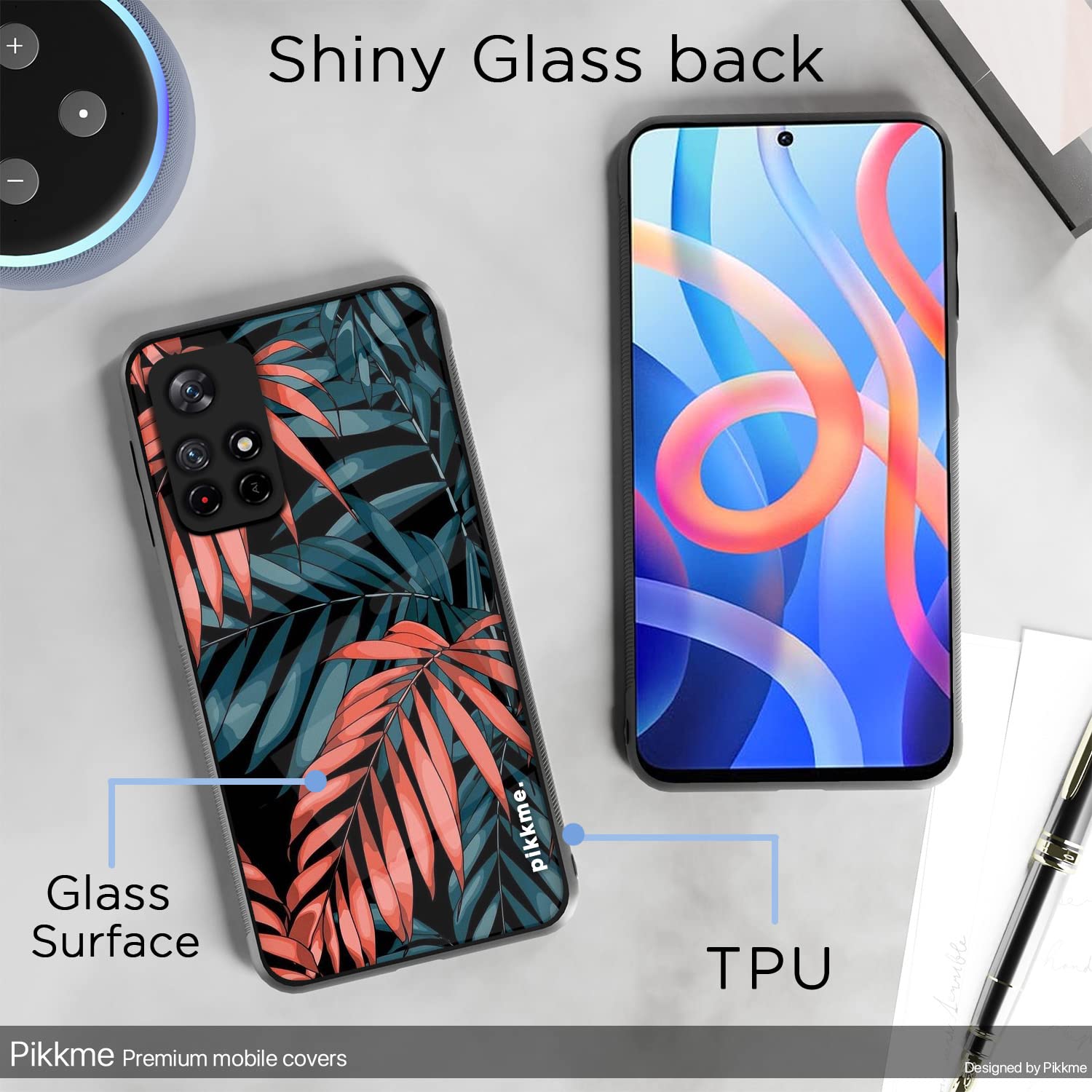 Redmi Note 11T/Poco M4 Pro 5G Flower mobile cover by Pikkme – photo 3