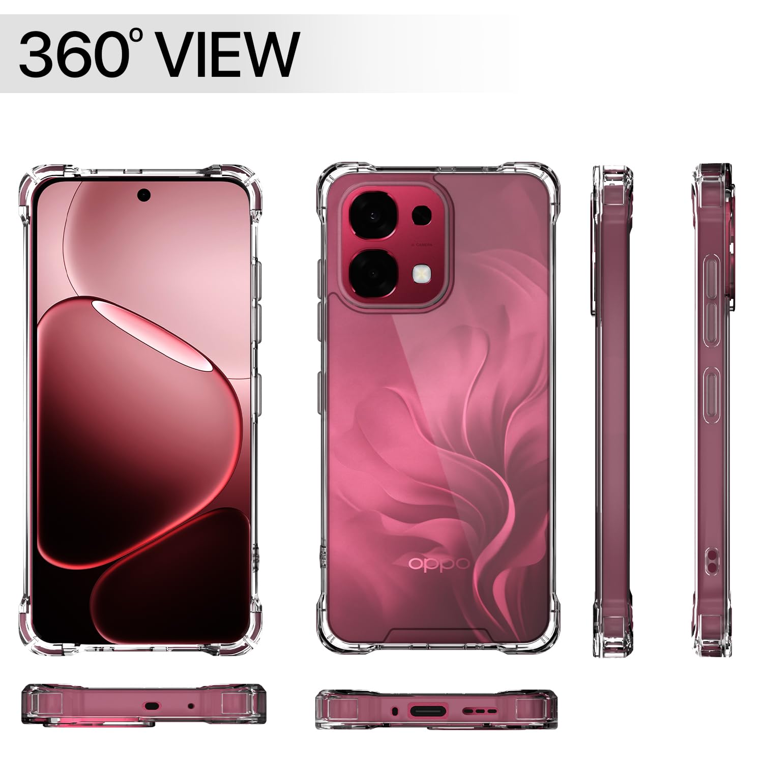 Pikkme Oppo F31/F33 5G transparent back cover – photo 7