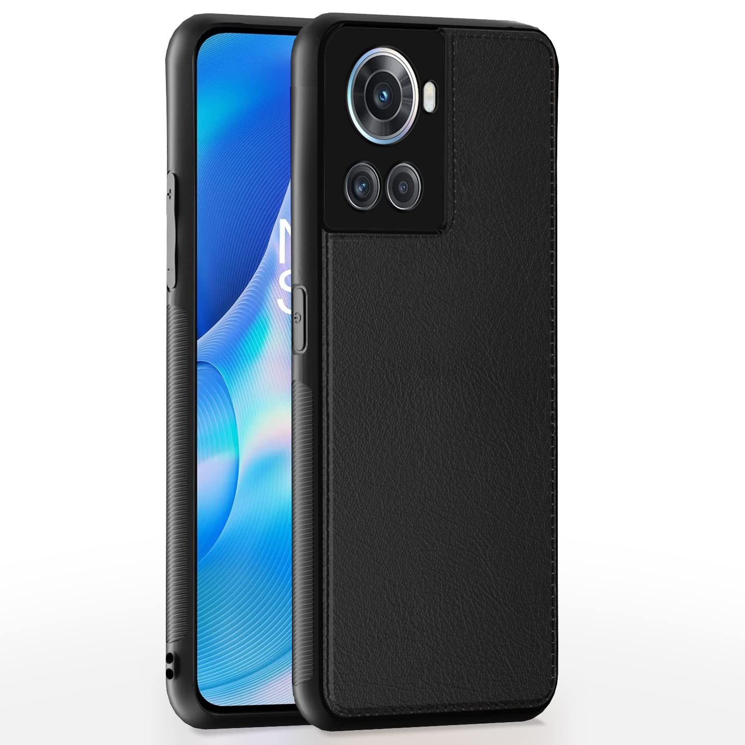 Pikkme black mobile cover for OnePlus 10R 5G
