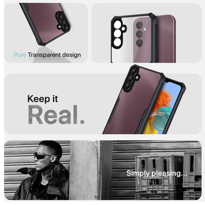 Pikkme black Hybrid mobile back cover for Samsung A34 5G – photo 4