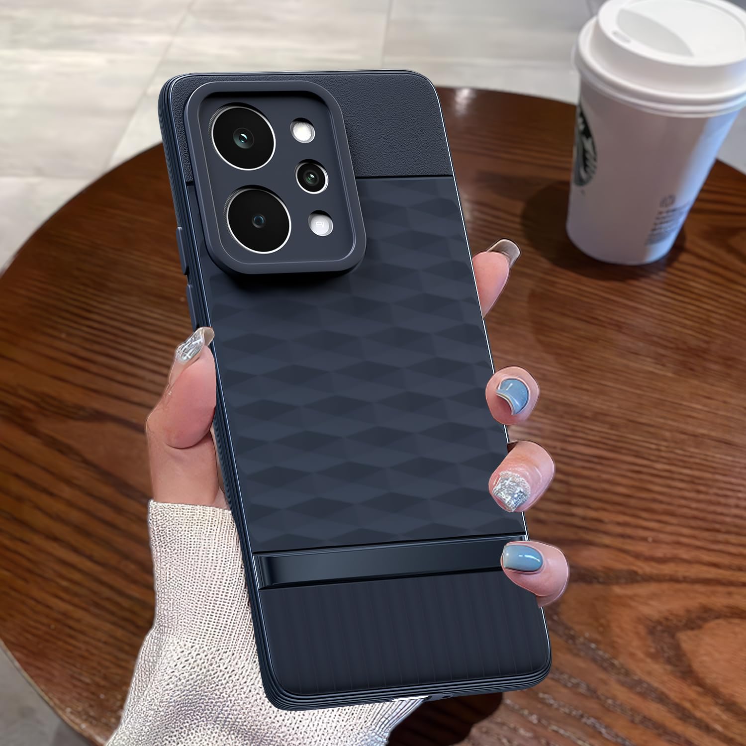 Realme P4 Power 5G back cover in blue by Pikkme – photo 7
